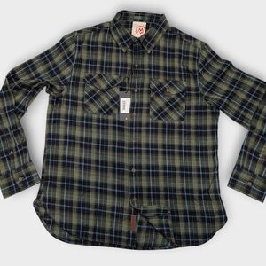 Men's Green Plaid Shirt